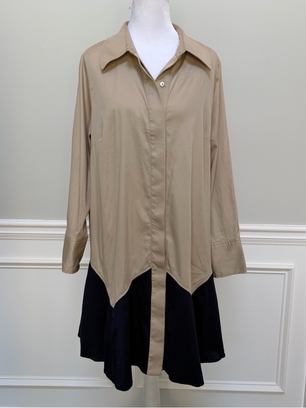 Tuckernuck Roux Dress Cotton Size L - Picture 2 of 9